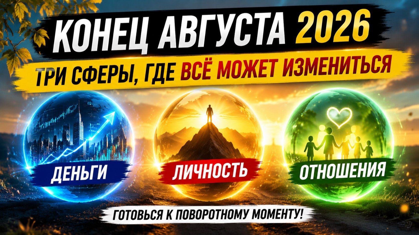 Конец августа 2026_ три сферы, где всё может измениться.