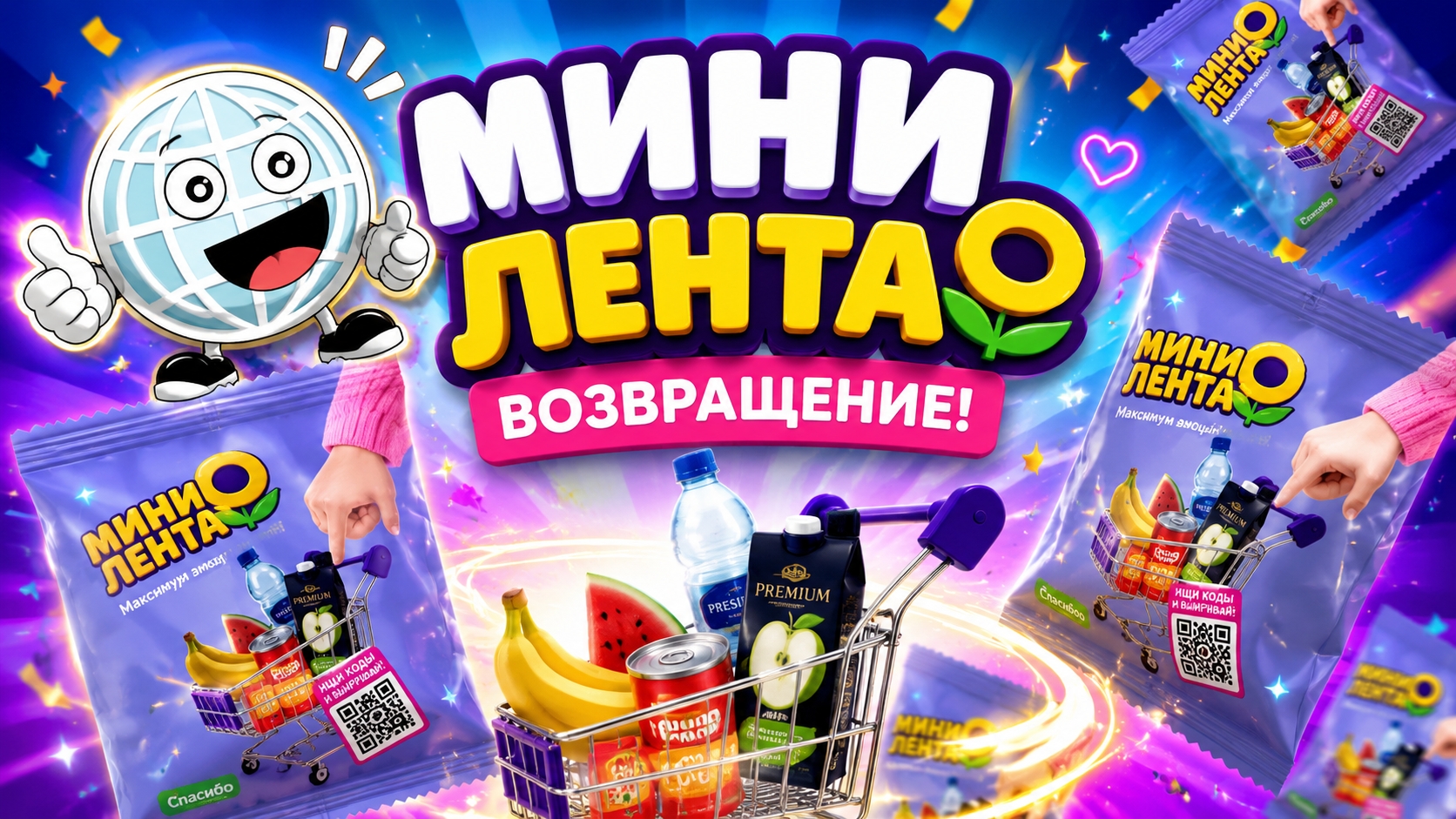 Мини Лента опять! Распаковка акции