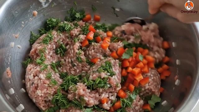 Долма (толма) классическая с мясным фаршем