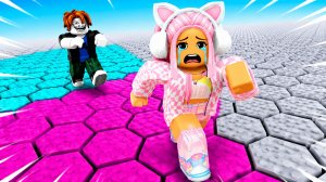 БИТВА ПО ЦВЕТАМ С МАГИЕЙ В РОБЛОКС! Capture for Magic ROBLOX