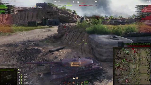 [Fermani Wot] Объект 780 ● Статист включил тяжа на полную — красным стало не до шуток в бою в WoT