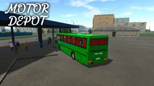 MOTOR DEPOT / РАБОТАЮ НА  МАЗ-152 ( мобильные игры )