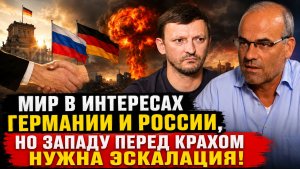 Депутат бундестага АдГ Мир в интересах Германии и России, но Западу перед крахом нужна война