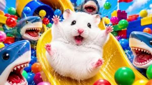 Хомячок неожиданно нашел выход из лабиринта! 😊 Пушистик победил