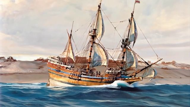 Ожившие полотнa (69). Mayflower. Christopher Blossom