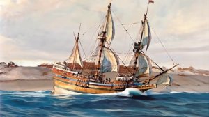 Ожившие полотнa (69). Mayflower. Christopher Blossom