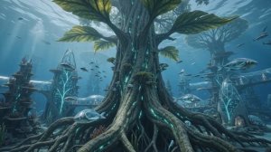 A Planet Where Every City Is Alive  Sci-Fi Ambient Music