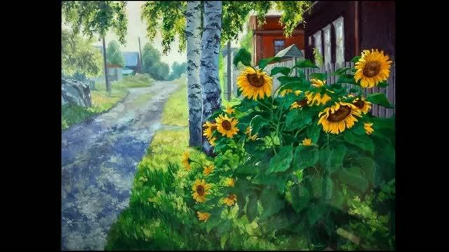Подсолнухи. Алексей Антонов.