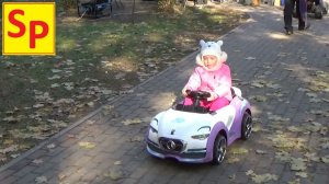 Развлечение для детей.Катаемся на пони, едим сладкую вату, пьем чай