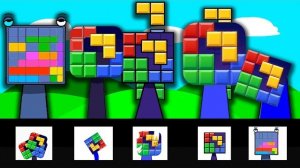 Sprunki OC: Блок Бласт, Эпик Блок и Тёмный Блок из Google Play | Все фазы 1–4 🧩🔥