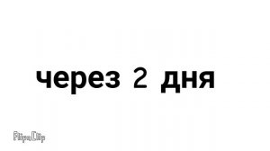через 2 дня