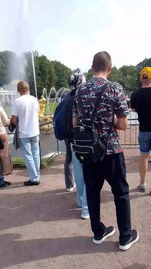 Я в Петергофе