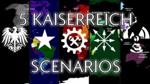 5 Kaiserreich Scenarios (1936-2026)