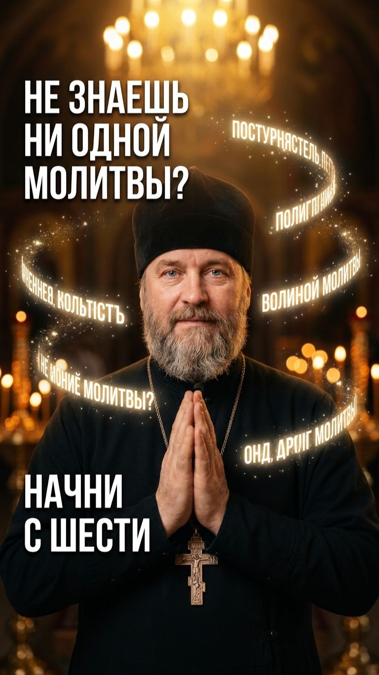 6 молитв, которые нужно знать каждому 🙏