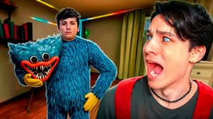 ХАГГИ ВАГГИ ПОПАЛ В ПОБЕГ ОТ БЛОГЕРА!😱 ПОППИ ПЛЕЙТАЙМ МОД🤣