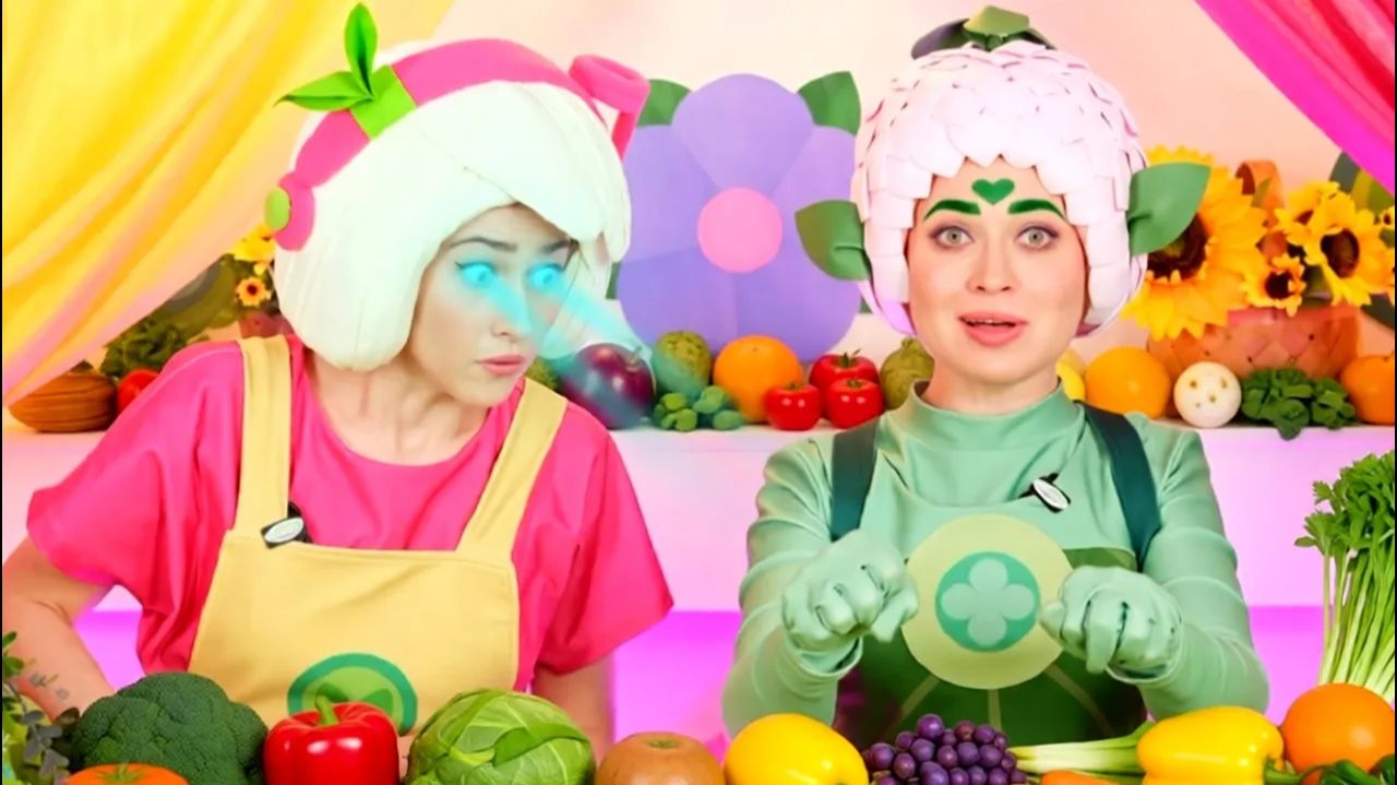 Съел овощ — получил СУПЕРСИЛУ! 🥦🔥 — Песенки Фортуны — Флора и Фортуна проверяют на себе