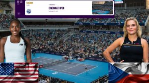 23/8/26 ⏰03:00 🇨🇿Сара Бейлек - (4) 🇺🇸Коко Гауфф/🏆WTA1000 🇺🇸Цинциннати. 1/2 финала