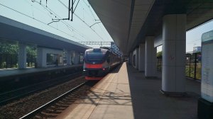 Электропоезд ЭП2Д-0094 ЦППК платформа Тимирязевская МЦД-1 2.08.2026