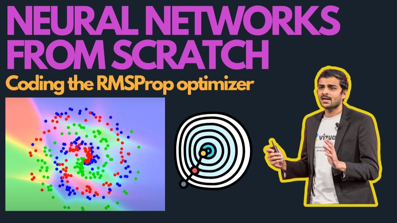 26) Lecture 26 - Coding The RMSProp Optimizer With Neural Network Training