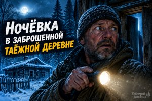 Ночные шаги в заброшенной таёжной деревне