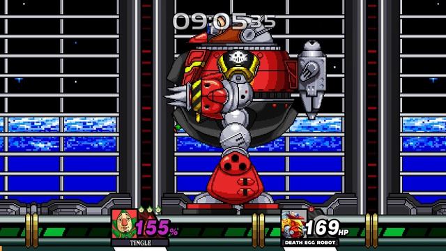 Super Smash Bros Crusade Remix - All Characters Vs Death Egg Robot (Part 3)