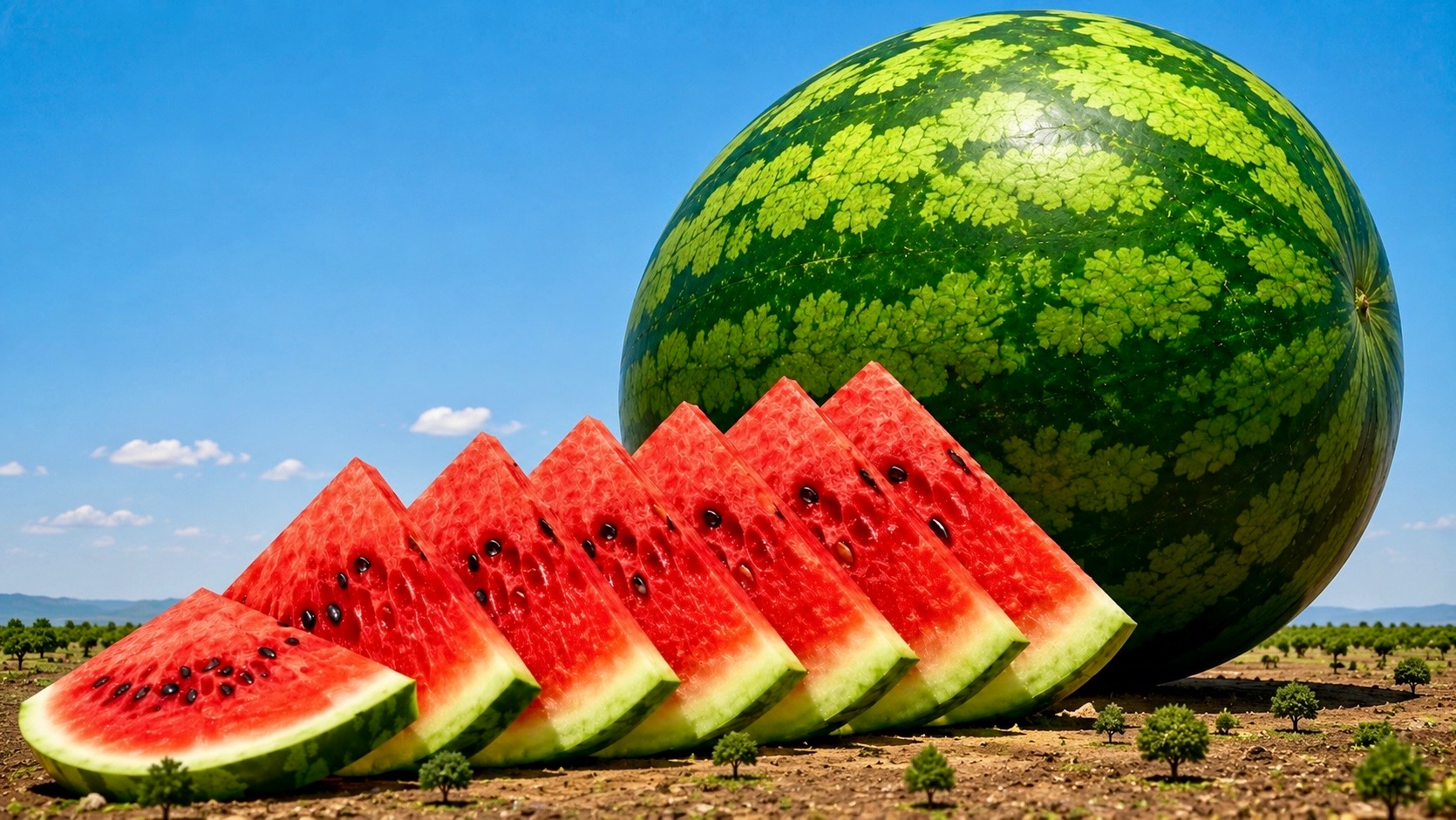 Арбузное Домино 🍉✨ Интересные ИИ видео как Мультики!