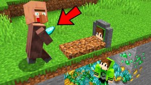 12 СПОСОБОВ УКРАСТЬ РУДЫ у ЖИТЕЛЯ в Minecraft!