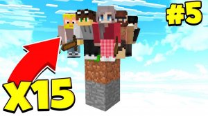 Наш Новый План! Выживание На Скайблоке 1.14 В 15 Человек! Майнкрафт