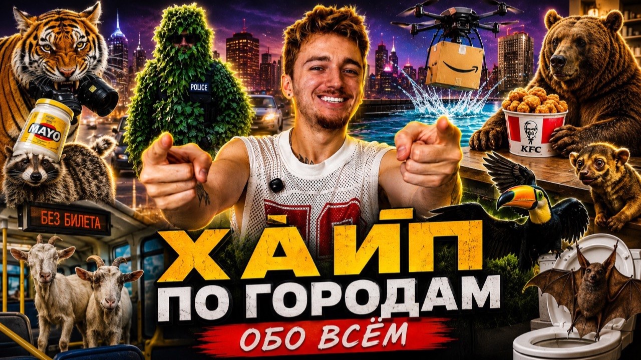 ХАЙП ПО ГОРОДАМ / Обо всем