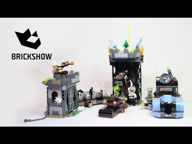 Lego Monster Fighters 9466: Лаборатория безумного ученого — сборка и обзор