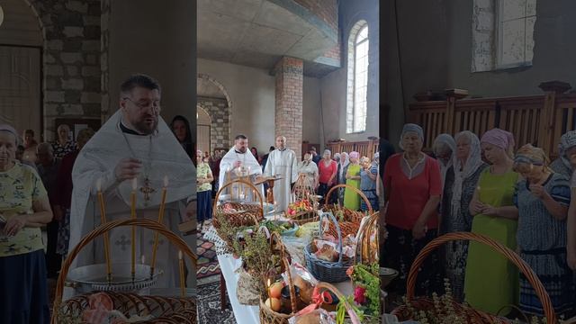 #Преображение Господа Бога и Спаса нашего Иисуса Христа. Освящение воды и плодов земных. 4 часть