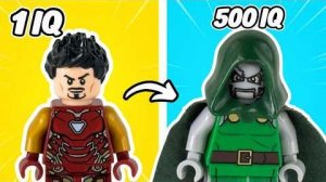 500IQ ЛЕГО Marvel улучшения...
