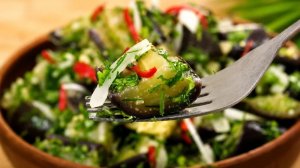 Таких ВКУСНЫХ БАКЛАЖАНОВ я еще не ел!  Рецепт на миллион!  Салат закуска из баклажанов