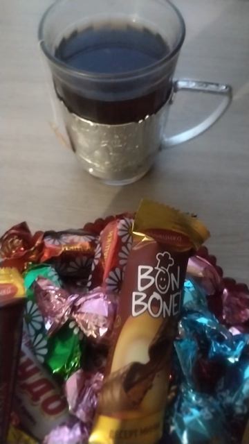 Пьём чай ☕🍬🍫😋🤗❤️👋