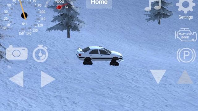 обзор на игру Offroad Winter...