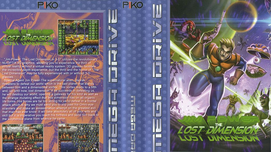 Jim Power The Lost Dimension (Genesis)