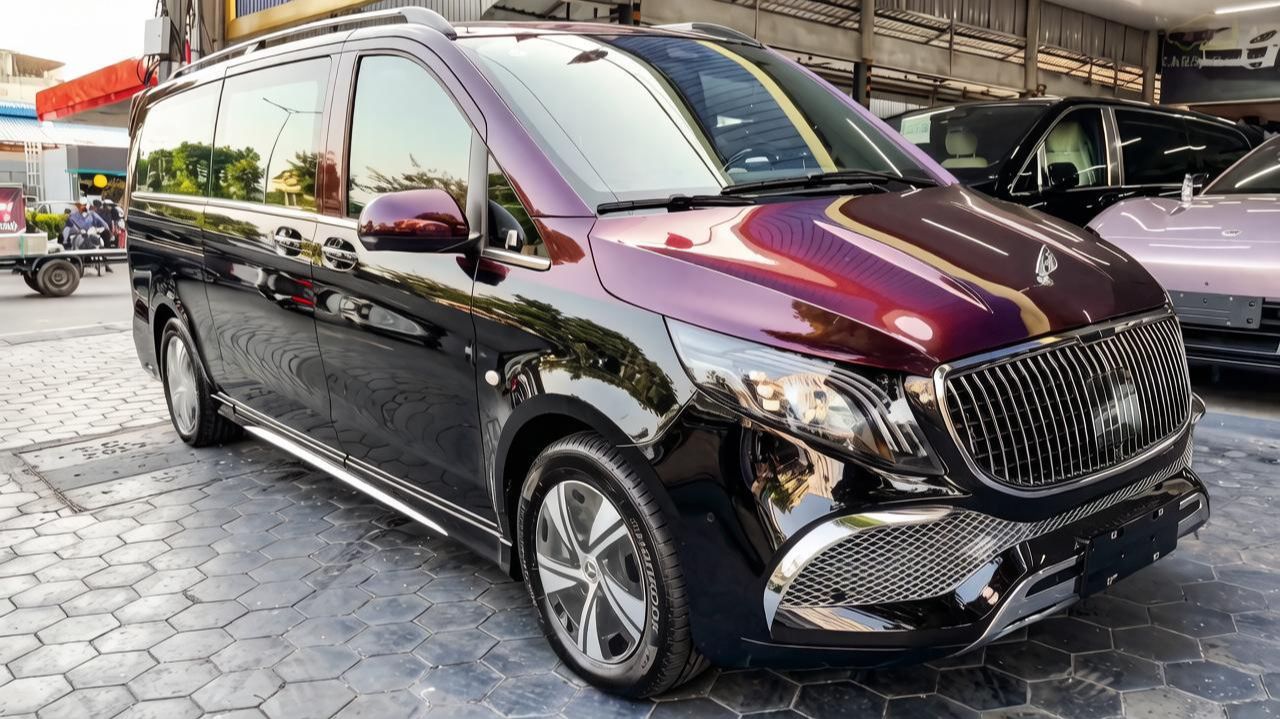 Mercedes Maybach VS680L — VIP представительский микроавтобус. Обзор автомобилей