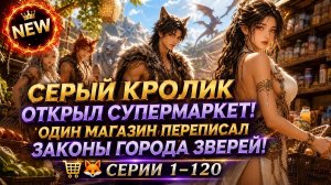 «Из слабого кролика в легенду Города Короля Зверей» | История начинается Китайская дорама Аниме
