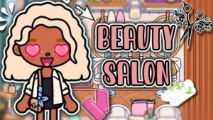 🍿 САЛОН КРАСОТЫ💅 - обустройство тока бока✨️ - Toca Boca World 🌎  - toca twix 🍫