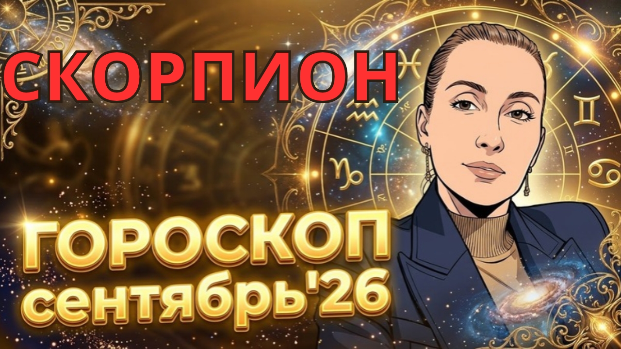 СКОРПИОН - гороскоп на сентябрь 2026 от Наталии Эллиф