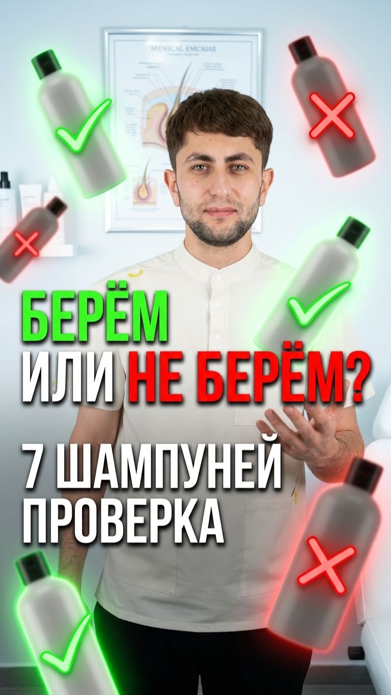 Шампуни от выпадения: берём или не берём? 🧪