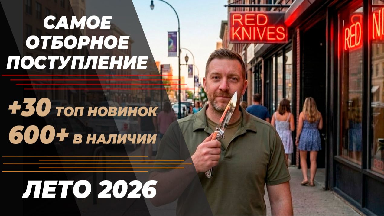 ЛУЧШИЕ НОВИНКИ НОЖЕЙ РЕПЛИК ЛЕТА 2026 ФИНАЛ - большой обзор!