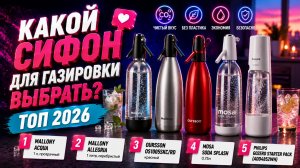 Какой сифон для газировки выбрать? ТОП 2026