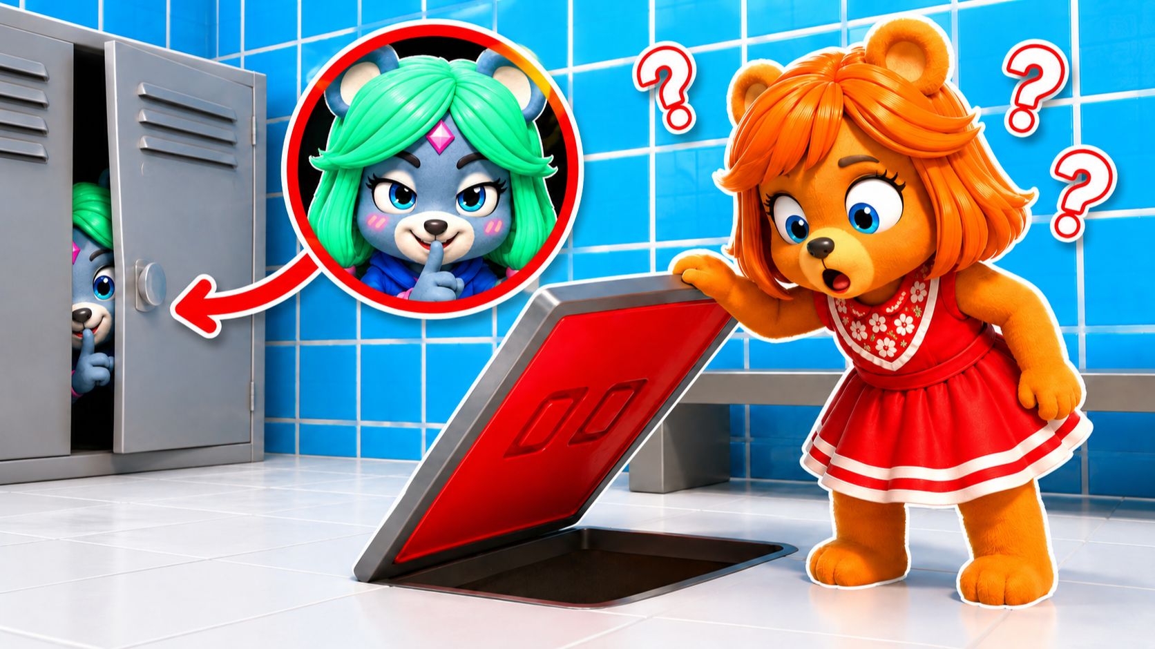 😳МЫ СЫГРАЛИ В ПРЯТКИ НА 20000 РУБЛЕЙ В СУПЕР МИШКА SUPER BEAR ADVENTURE