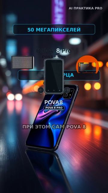 🔥 TECNO POVA 8 Pro сам разбирает звонки: расшифровка, перевод и готовые задачи