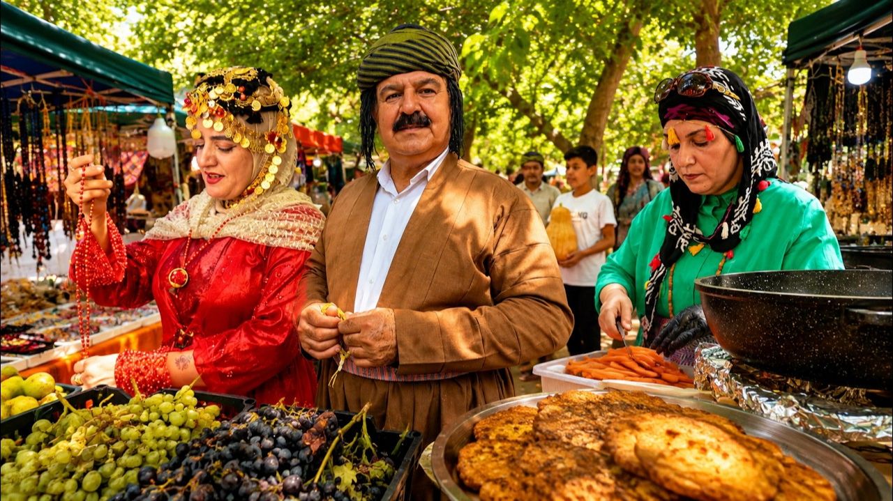 Я нашел самое аутентичное гастрономическое шоу в Курдистане!