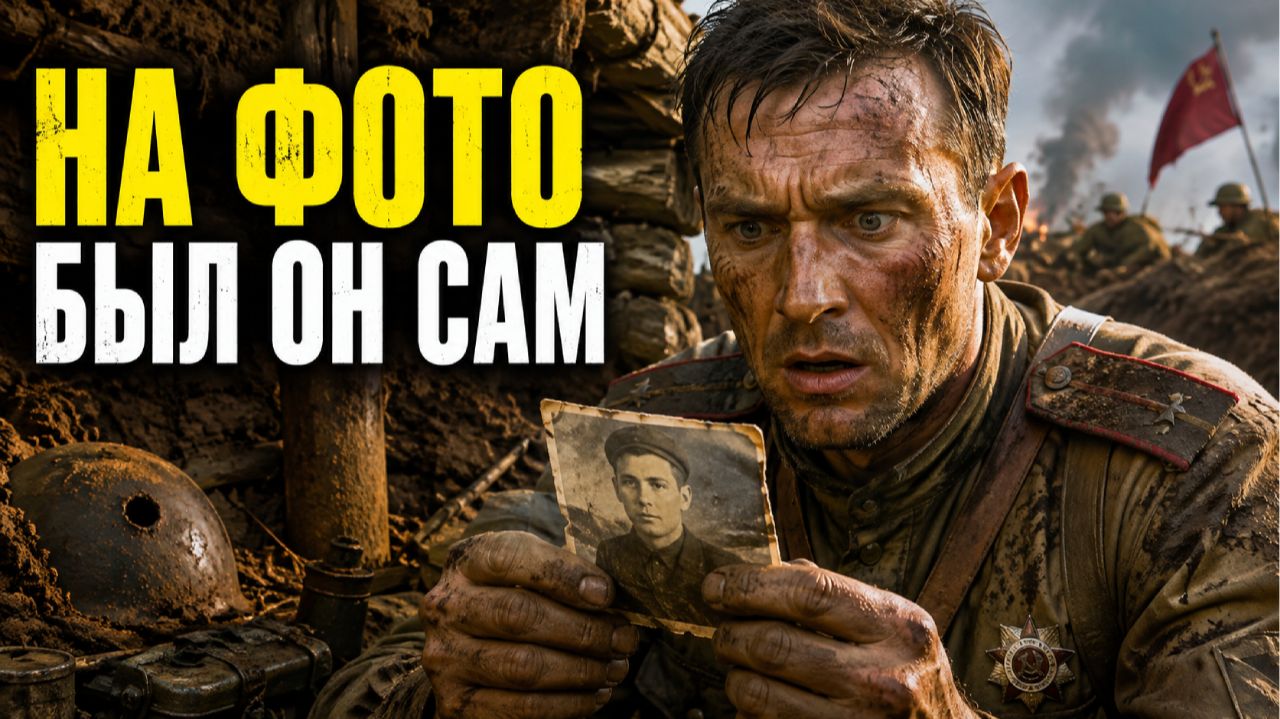 СМЕРШ. ПОСЛЕ БОЯ ВОР НАШЕЛ ВО ВРАЖЕСКОМ ОКОПЕ ФОТОГРАФИЮ. НА НЕЙ БЫЛ ОН САМ