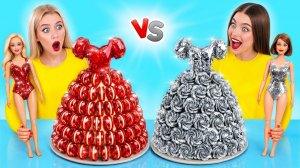 Укрась Торт Челлендж Рубиновый vs Бриллиантовый # Едим Только Сладости 24 часа от Multi DO Girl