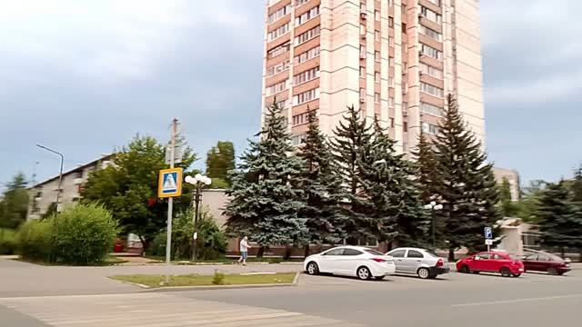 Небольшой обзор нашего города из окна автомобиля 🚘/Простая жизнь в провинции/Россия 🇷🇺