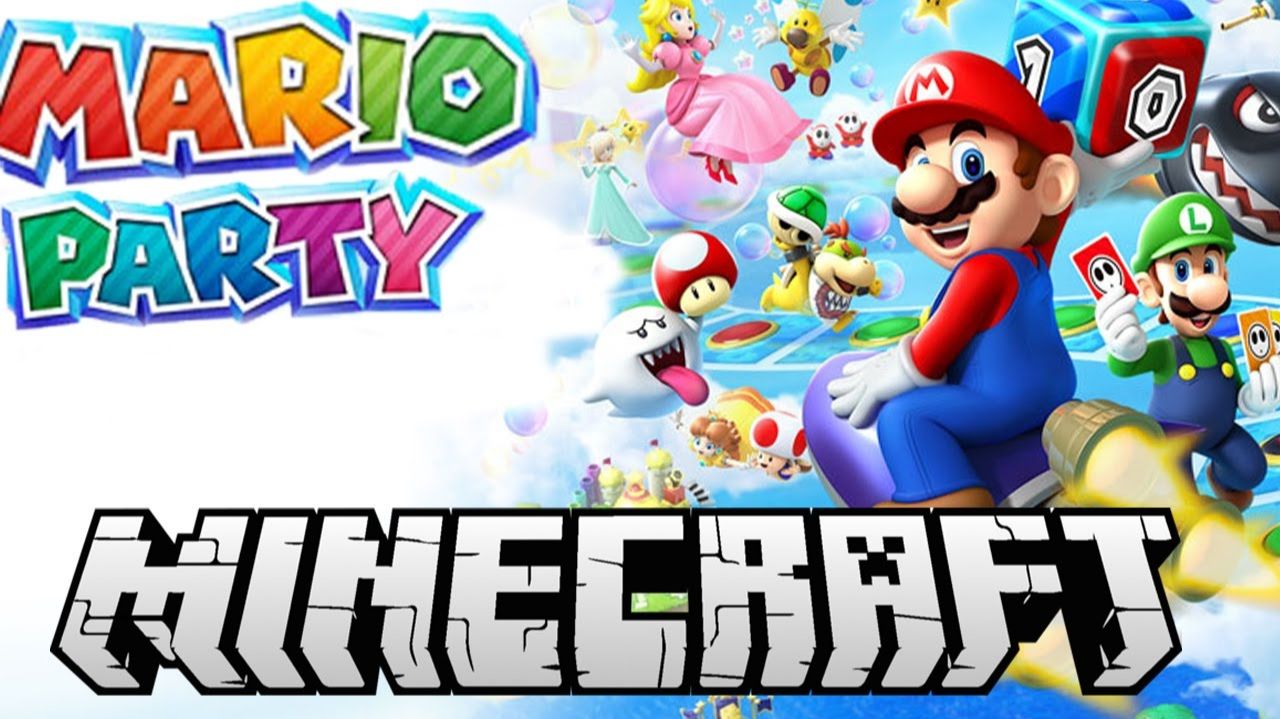 Новый Сложный Паркур - Minecraft Mario Party (Mini-Game)